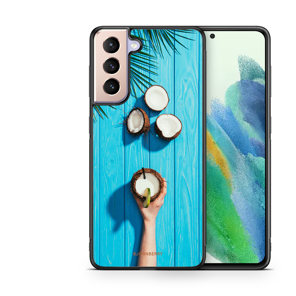 Samsung Galaxy S21 FE 5G Case - Coconut Drink