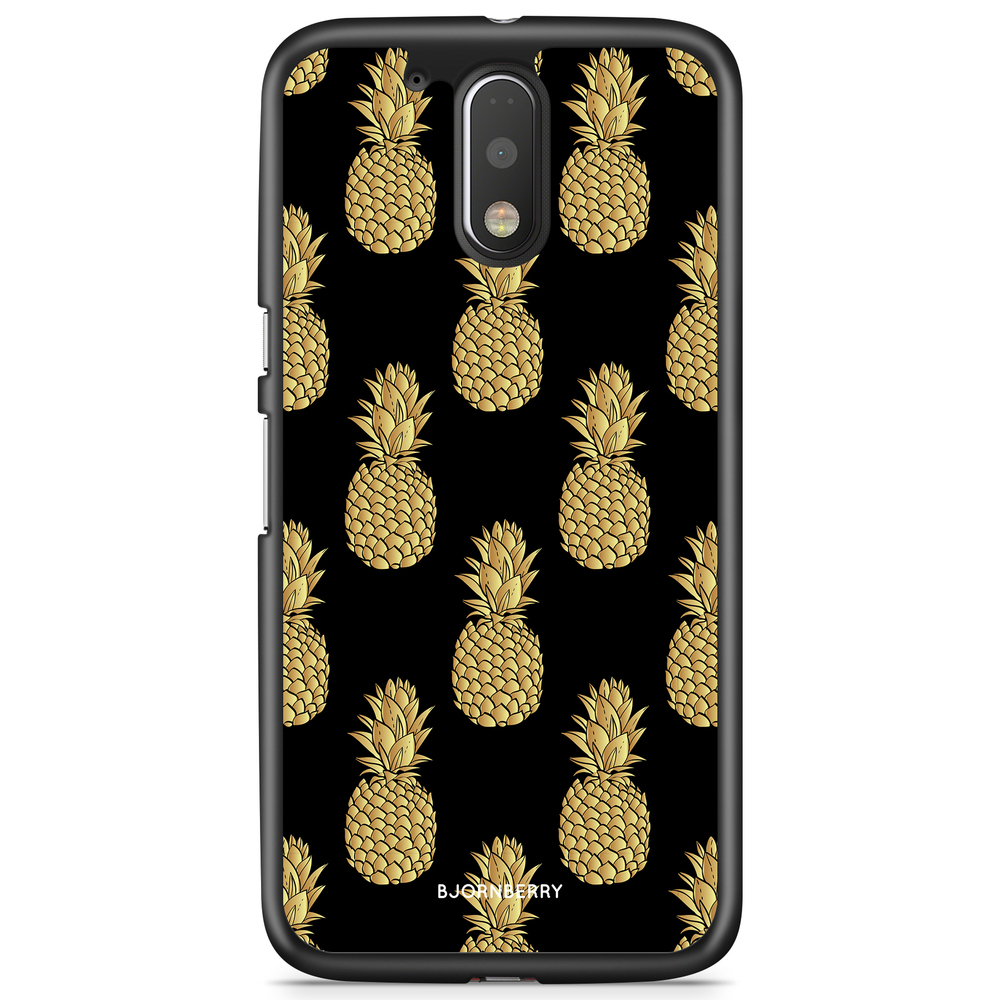 Moto G4/G4 Plus Case - Gold Pineapples