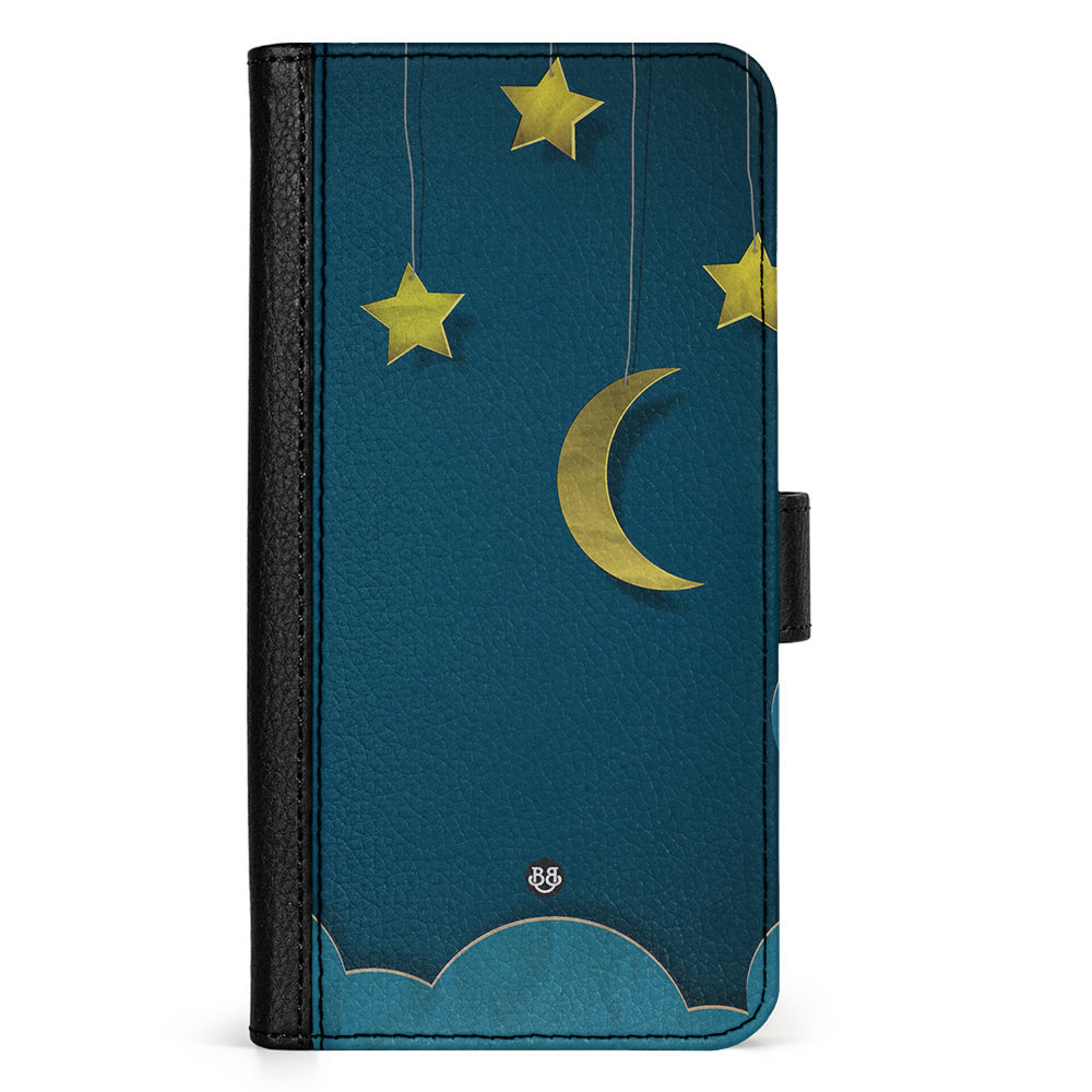 Doro 8050 Wallet Case - Moon stars