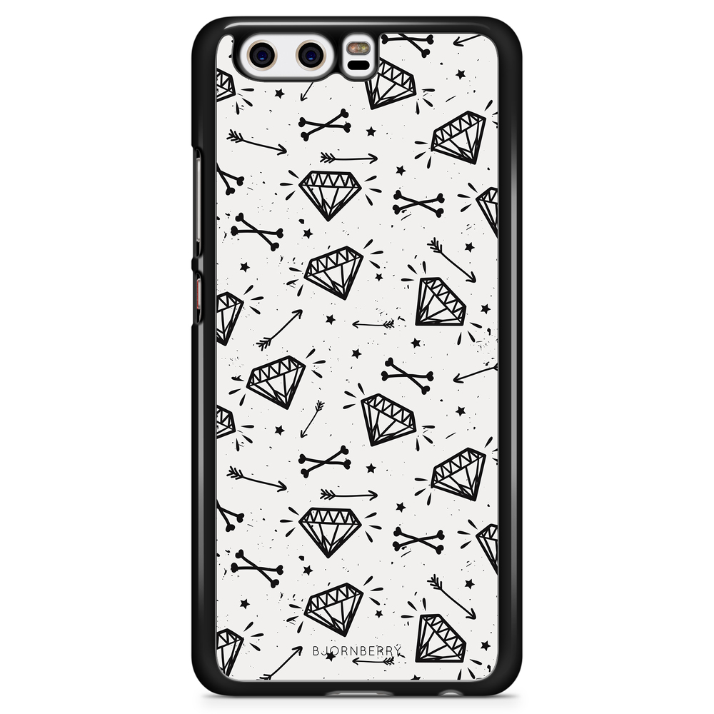 Huawei P10 Plus Case - Diamond Pattern