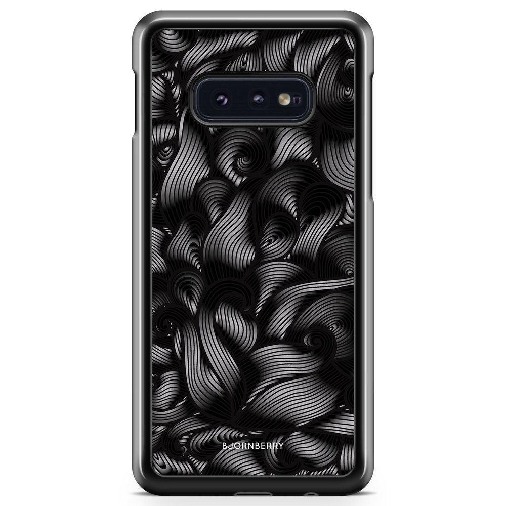 Samsung Galaxy S10e Case - Black Waves