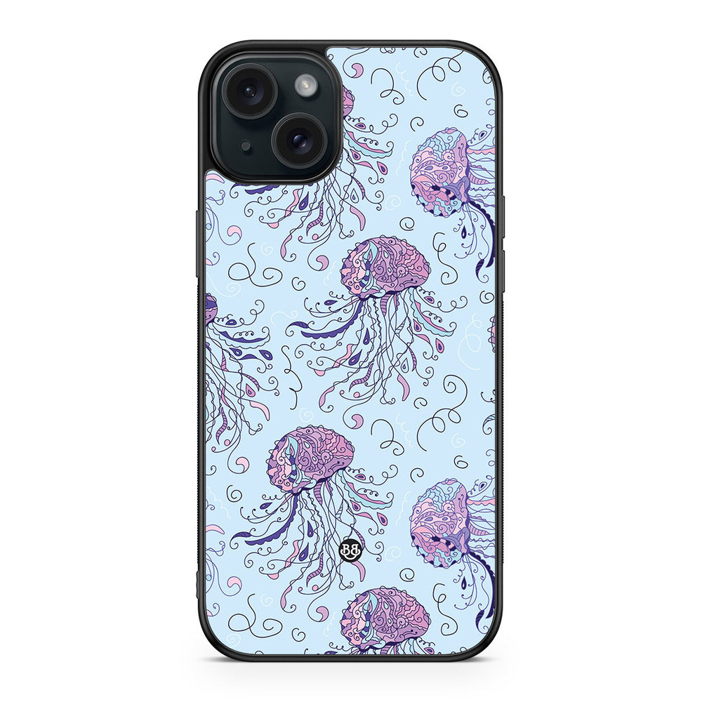 iPhone 15 Plus Case - Jellyfish Pattern