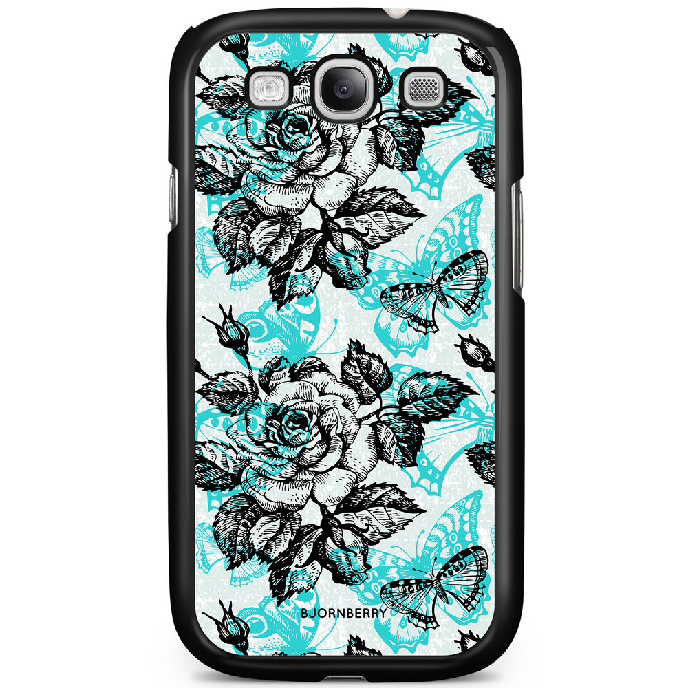 Samsung Galaxy S3 Mini Case - Roses & Butterflies