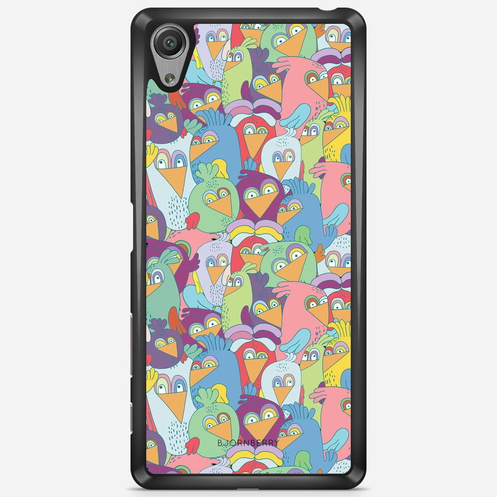 Sony Xperia X Performance Case - Cartoon Birds
