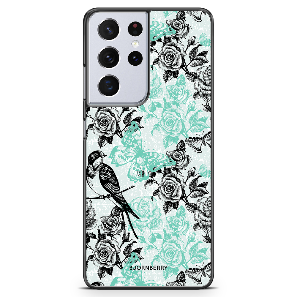Samsung Galaxy S21 Ultra Case - Birds & Roses
