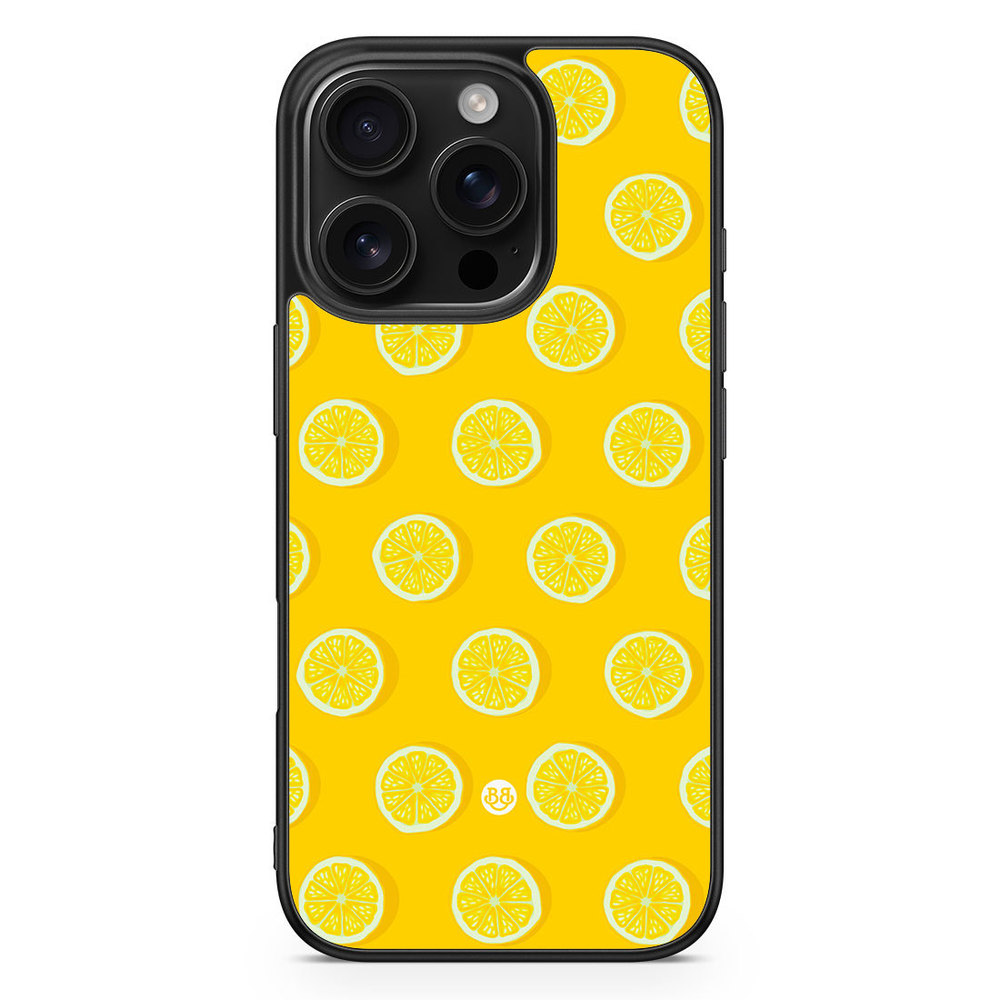 iPhone 16 Pro Case - Lemon Pattern