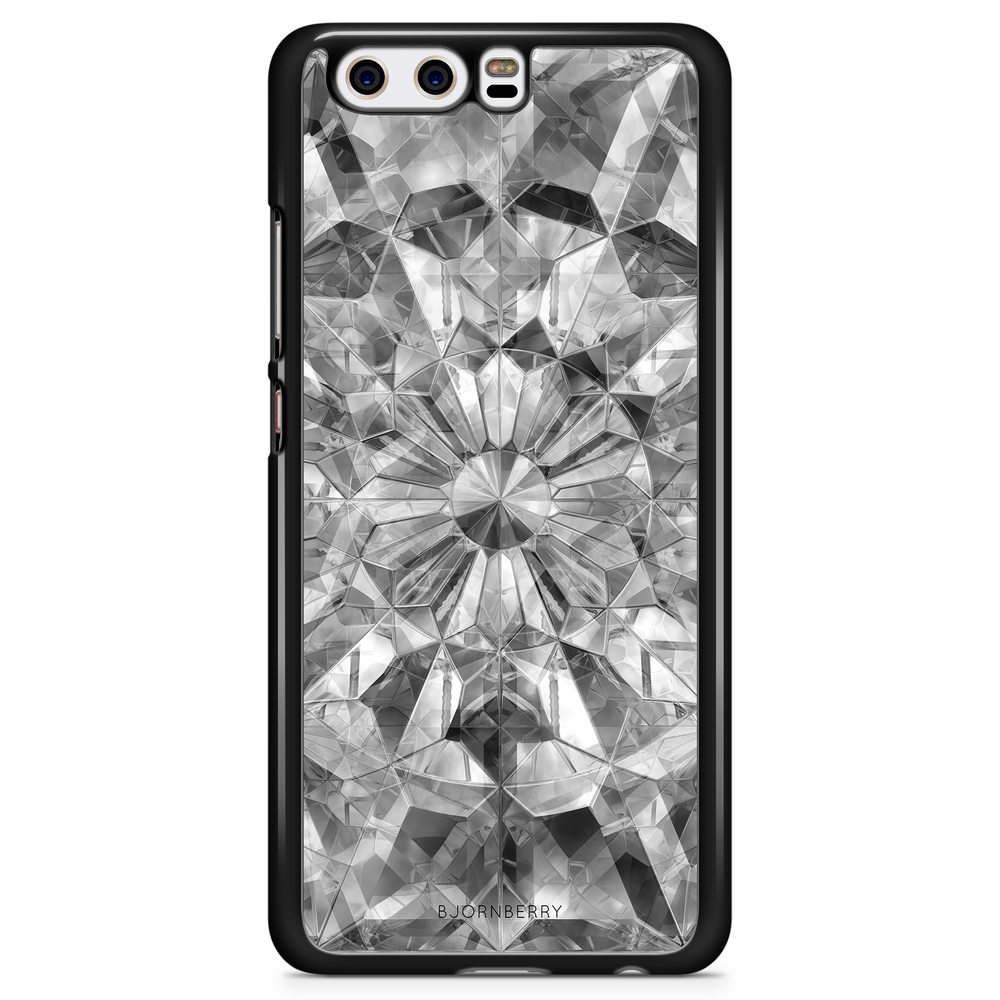 Huawei P10 Plus Case - Grey Crystals