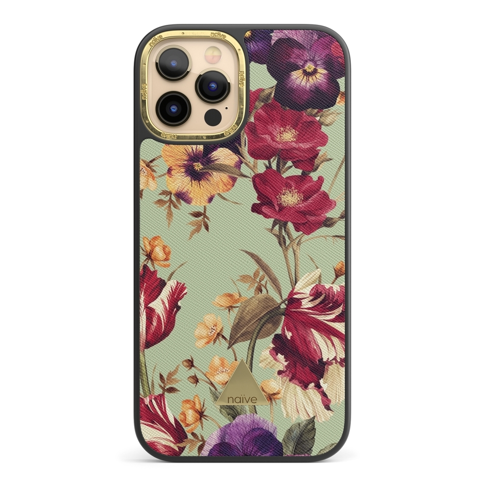 Naive iPhone 12 Pro Case - Pansy Pansy