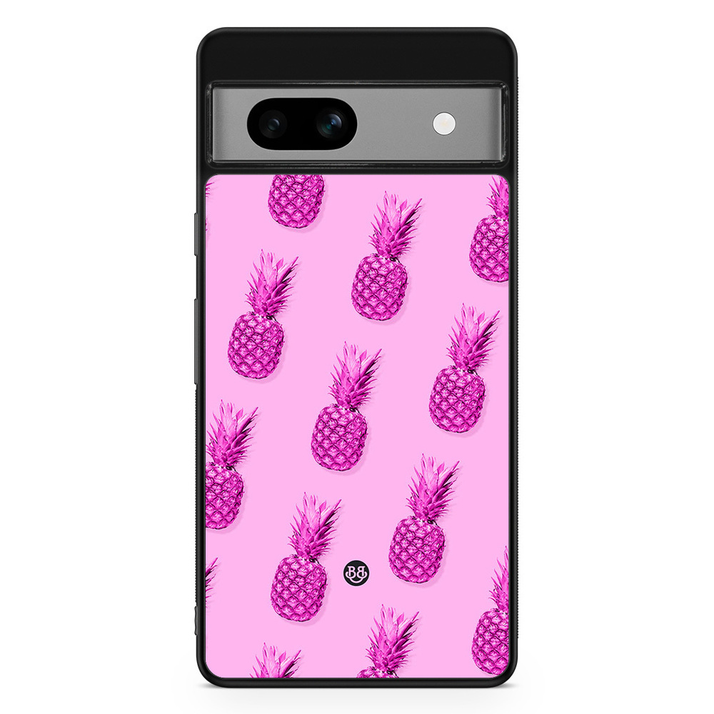 Google Pixel 7a Case - Pineapple Pattern