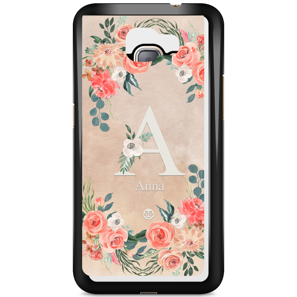 Samsung Galaxy J1 (2016) Case Custom - Monogram Sand