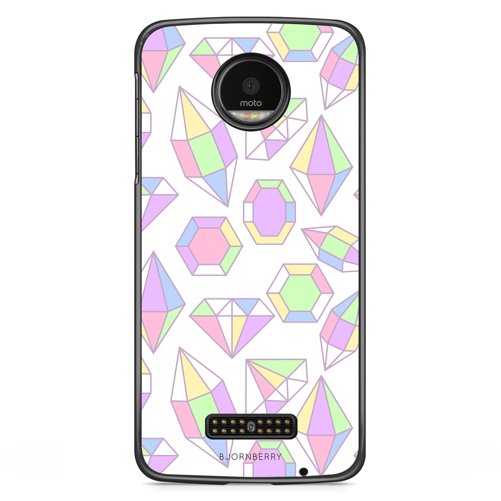 Moto Z2 Play Case - Diamonds