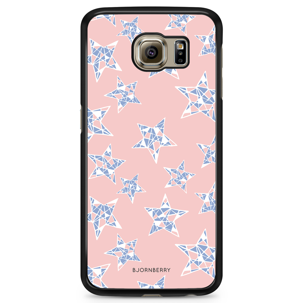 Samsung Galaxy S6 Edge Case - Rose Quartz Stars