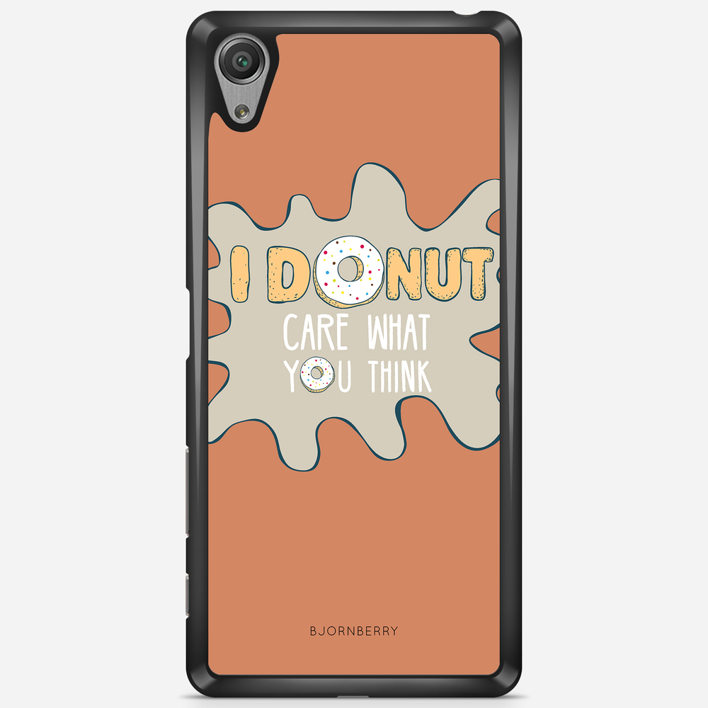 Sony Xperia X Performance Case - I Donut Care