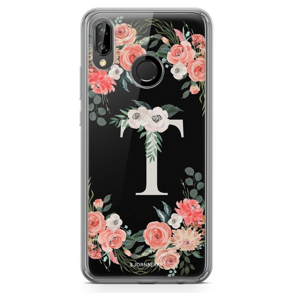 Huawei P20 Lite Fashion Case - Monogram T