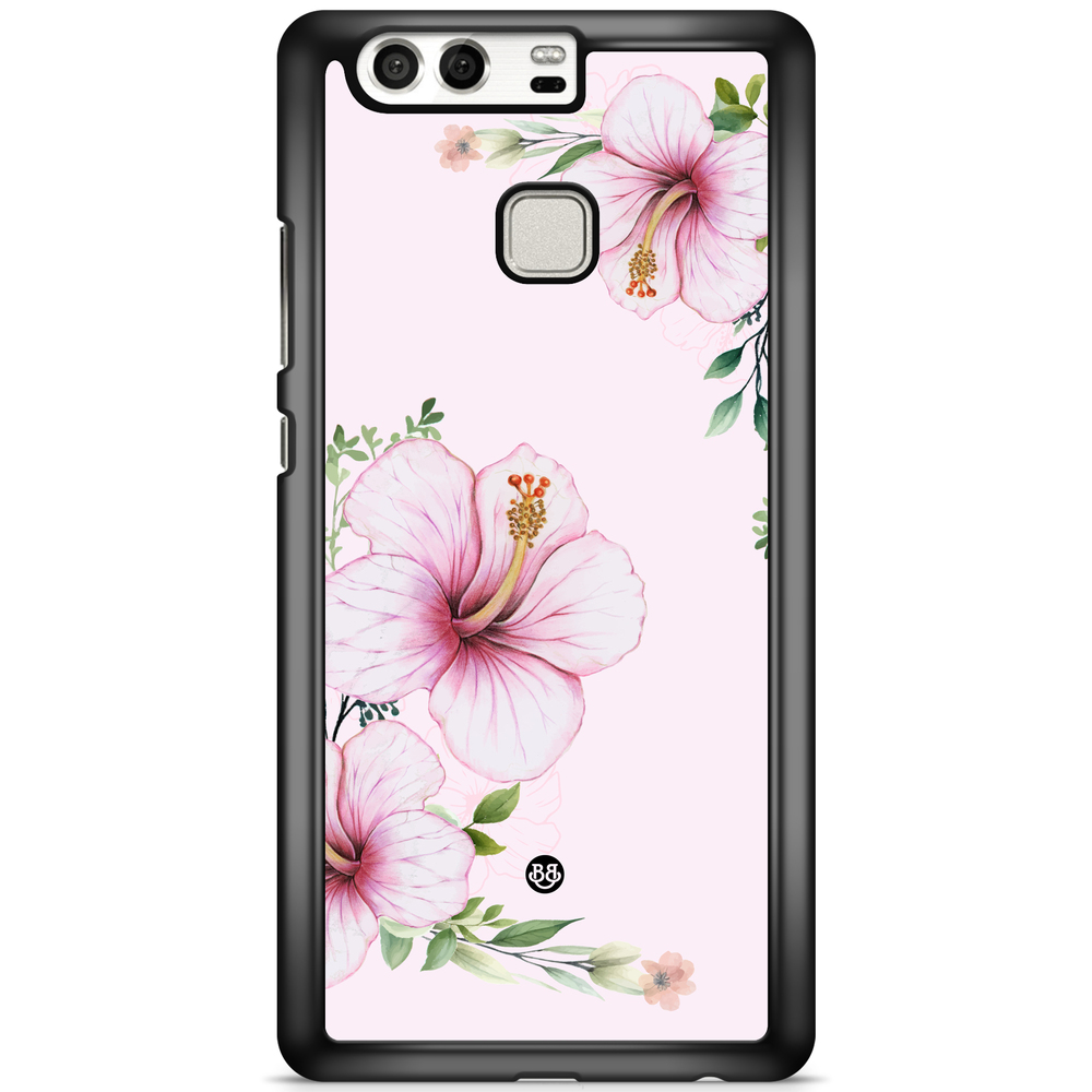 Huawei P9 Plus Case - WILD BLOOM - Soft Hibiscus