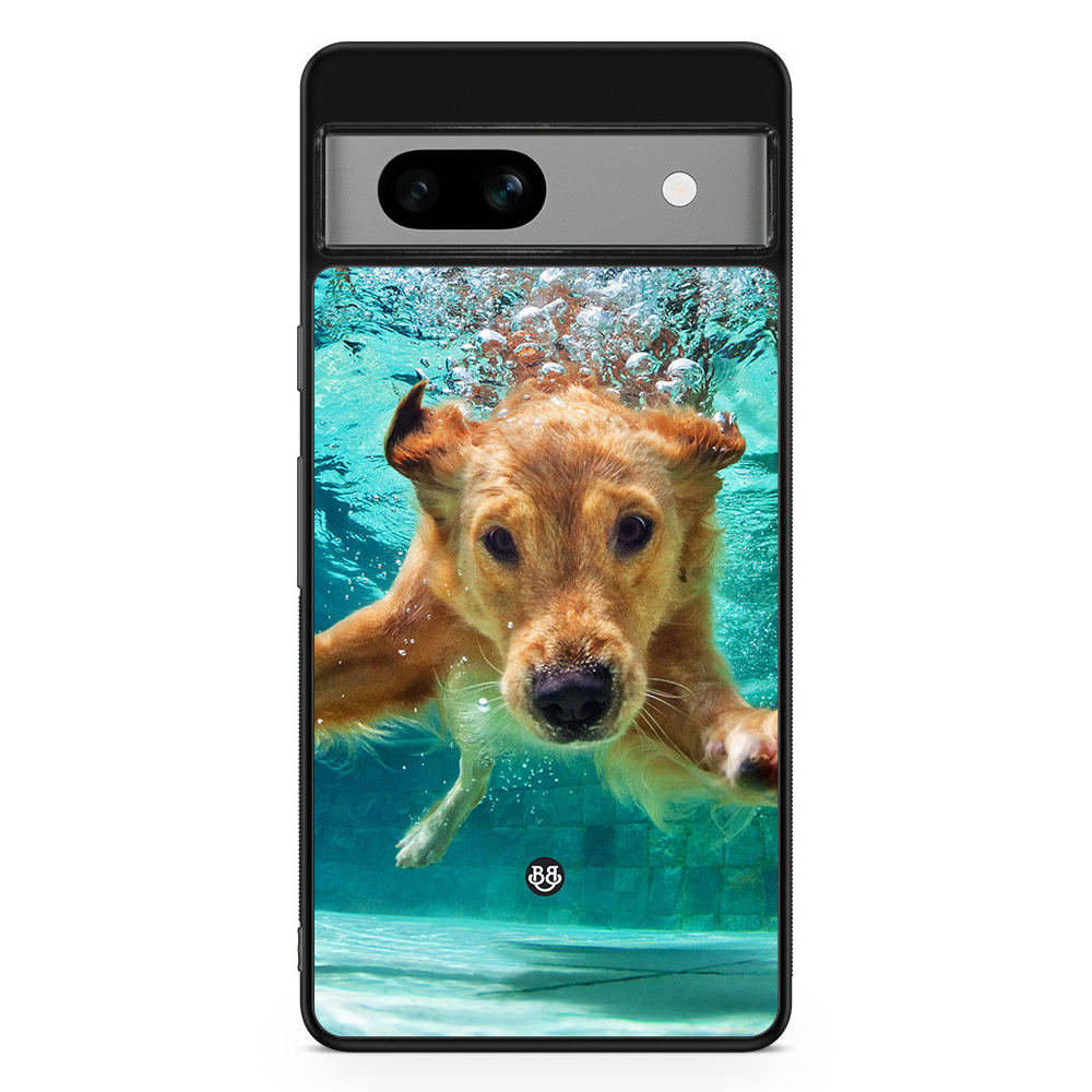 Google Pixel 7a Case - Dog Underwater