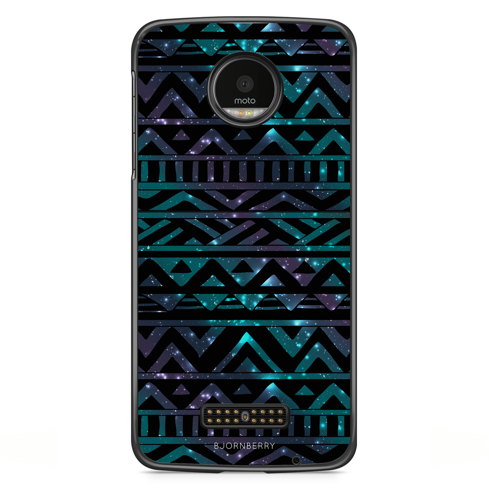 Moto Z2 Play Case - Space Aztec