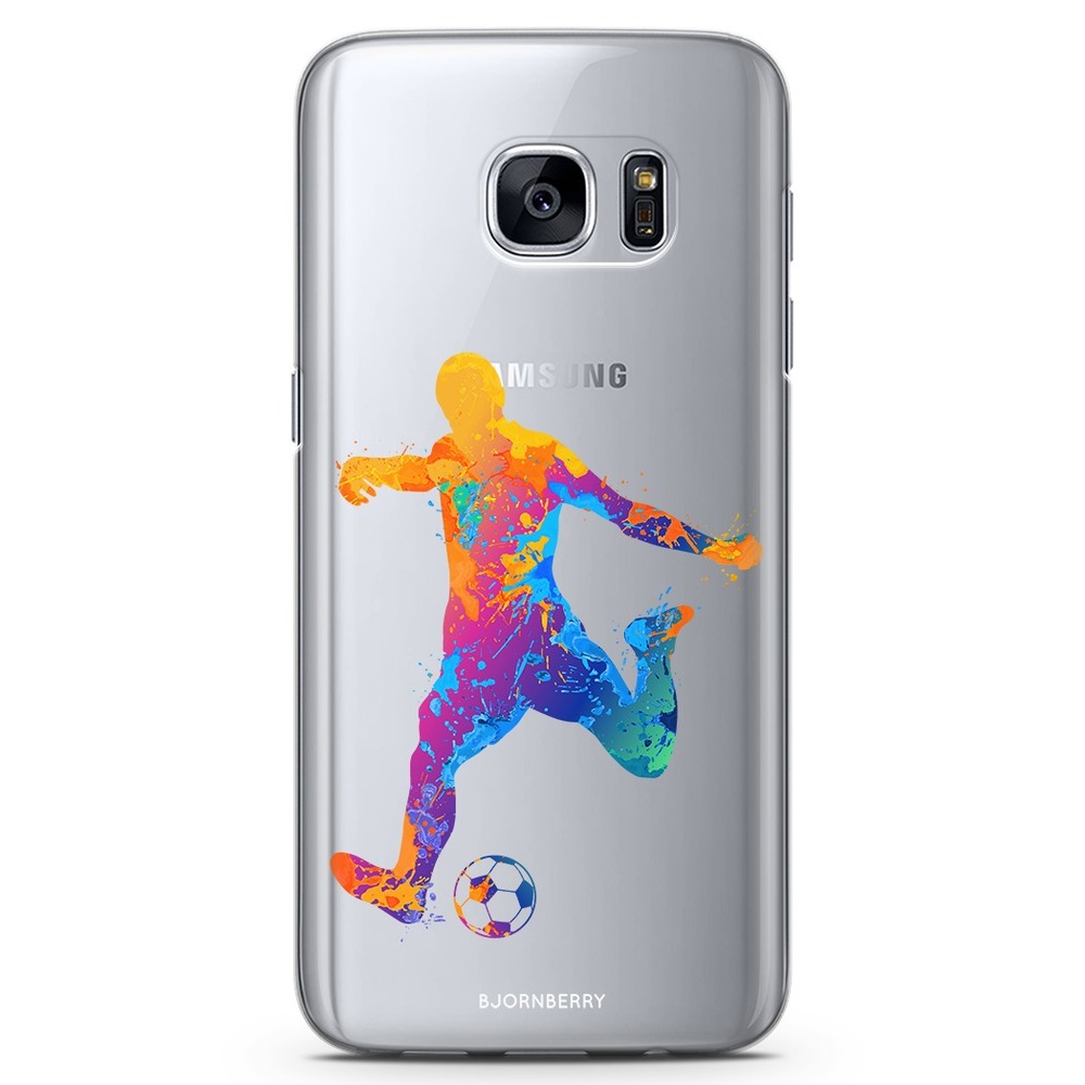 Samsung Galaxy S7 Edge TPU Case - Fotball