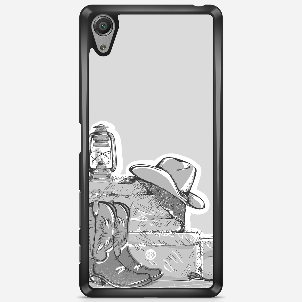 Sony Xperia X Performance Case - Western Black/White