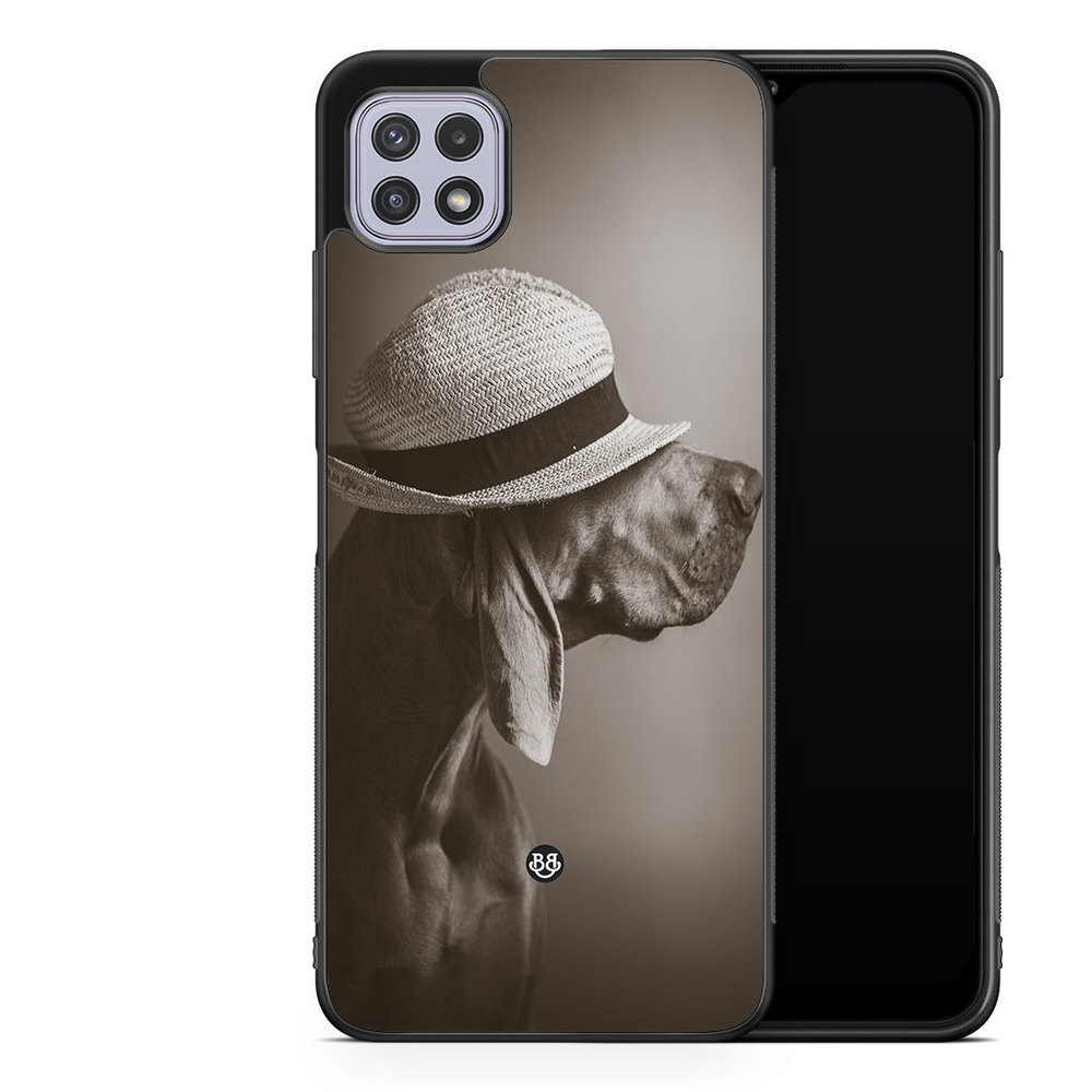 Samsung Galaxy A22 4G Case - Dog With Hat