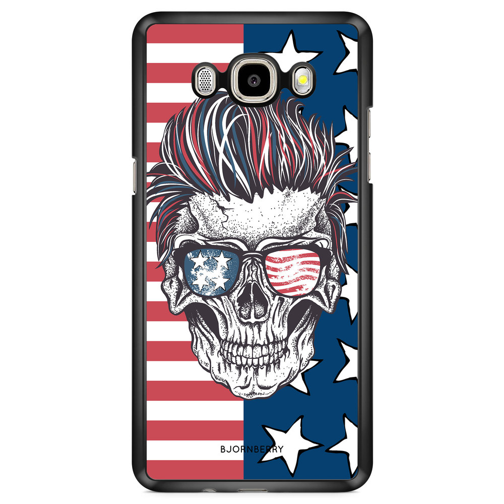 Samsung Galaxy J7 (2016) Case - USA Skull