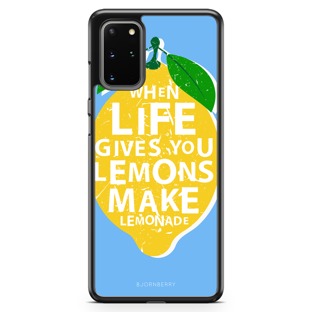 Samsung Galaxy S20 Plus Case - Lemon Quote
