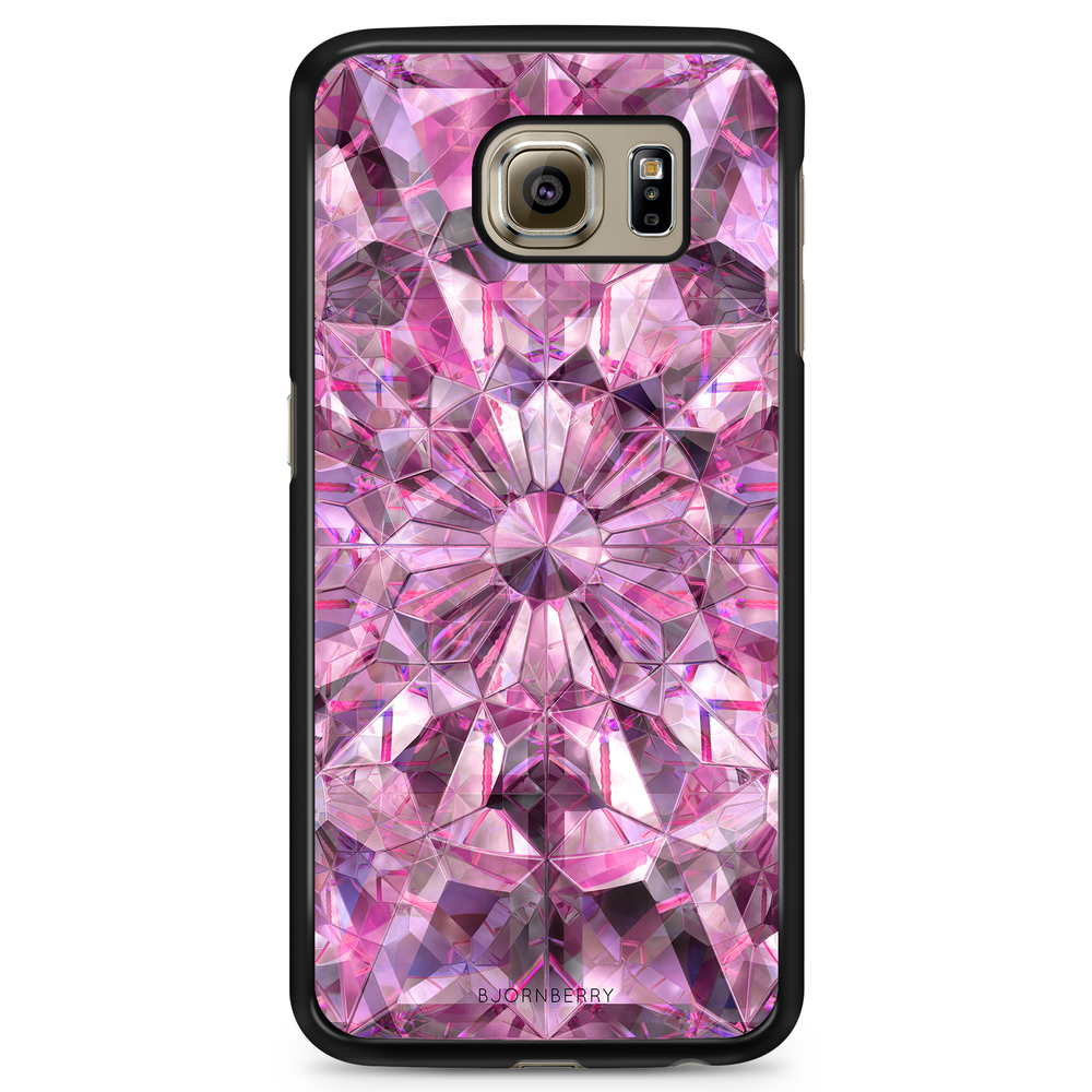 Samsung Galaxy S6 Case - Pink Crystals