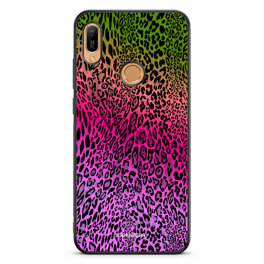 Huawei Y6 2019 Case - Gradient Leopard