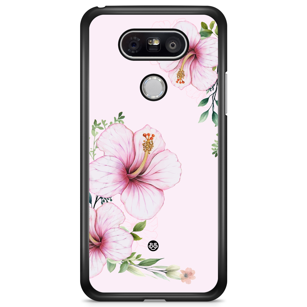 LG G5 Case - WILD BLOOM - Soft Hibiscus