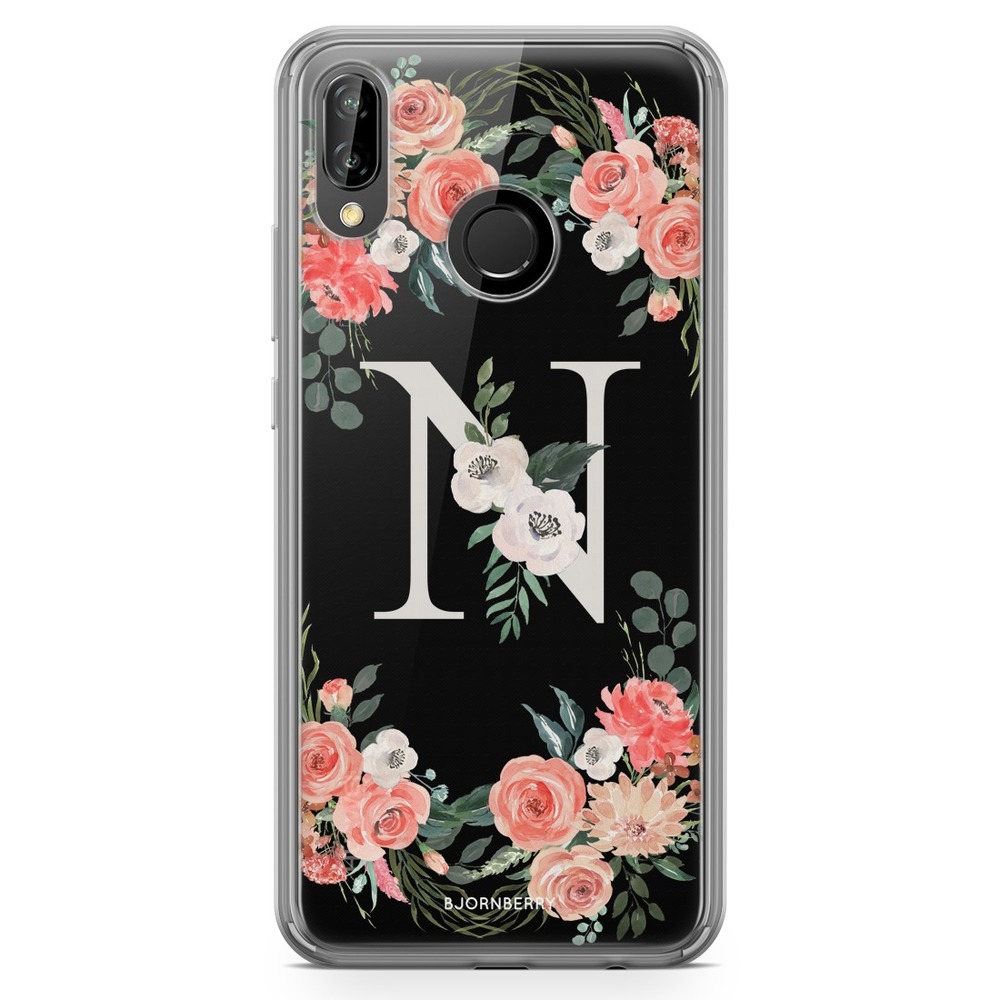Huawei P20 Lite Fashion Skal - Monogram N