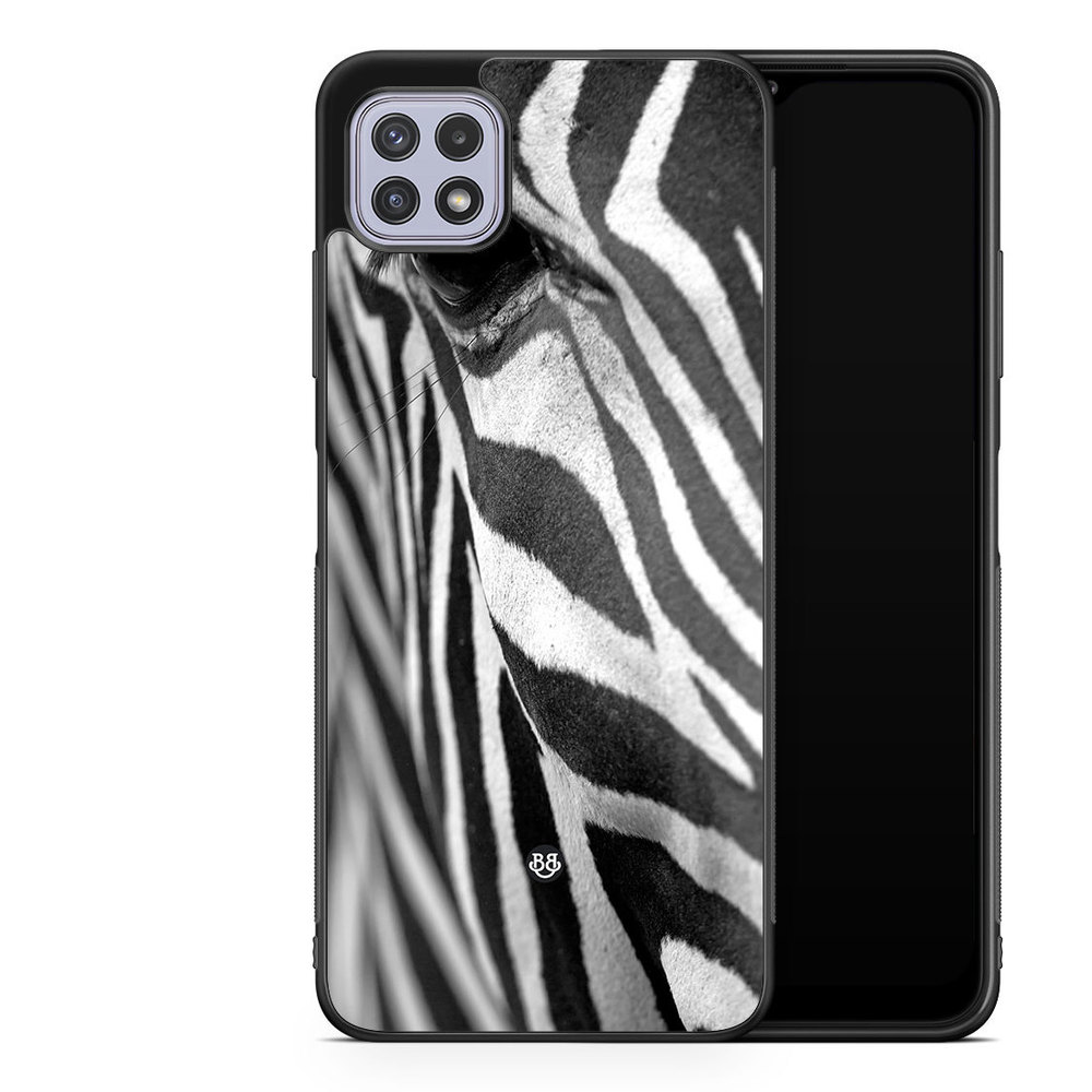 Samsung Galaxy A22 4G Case - Zebra Eye