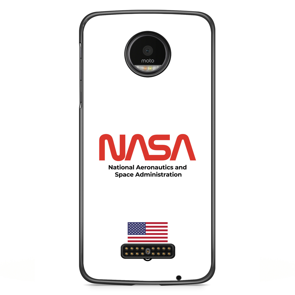 Moto Z2 Play Case - NASA Worm Vit