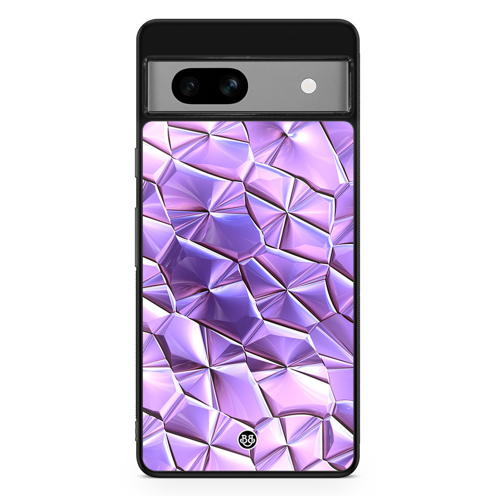 Google Pixel 7a Skal - Purple Crystal