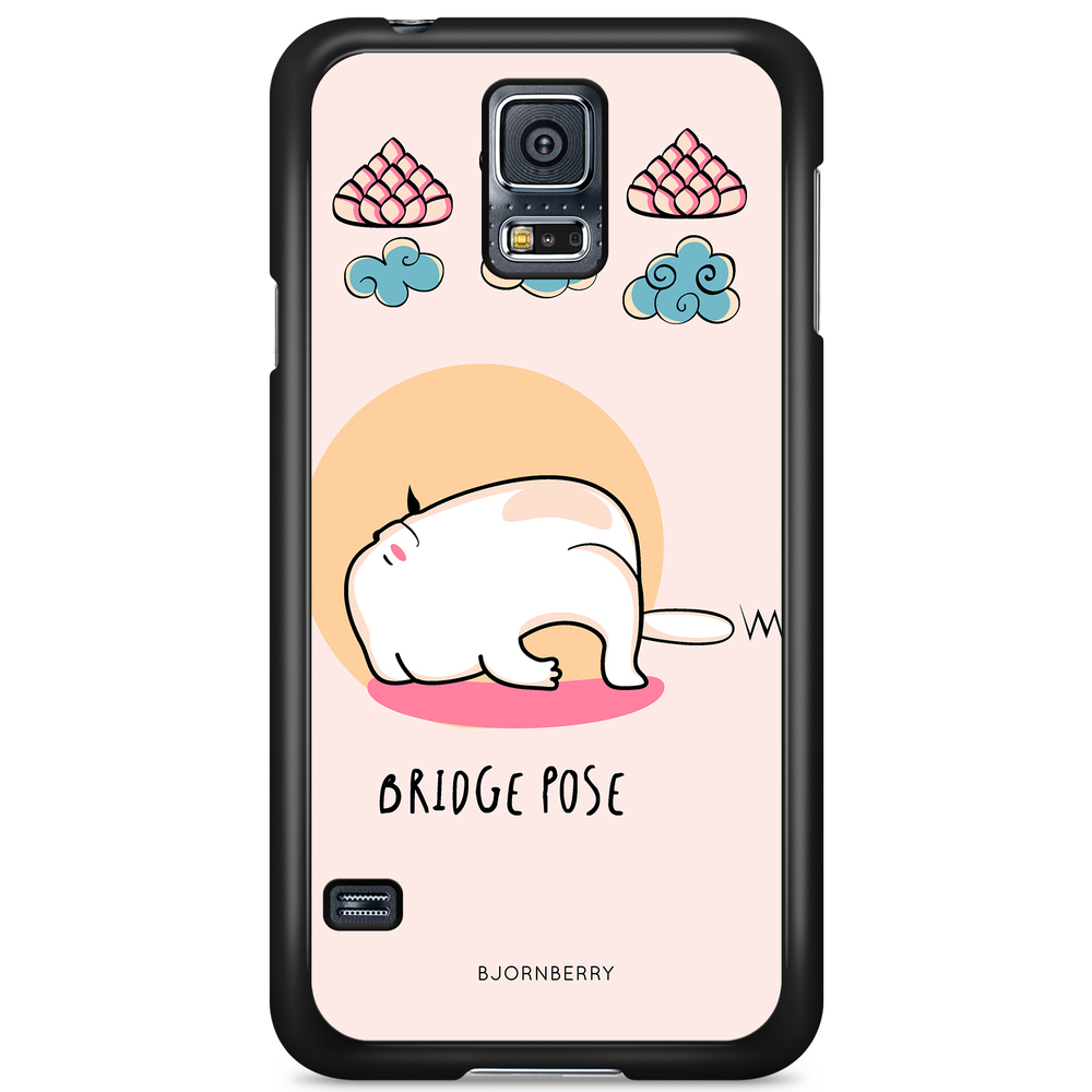 Samsung Galaxy S5/S5 NEO Case - Yoga Cat Bridge Pose