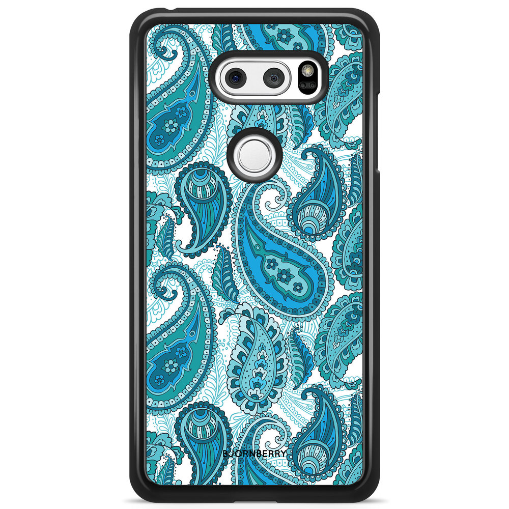 LG V30 Case - Blue Paisley