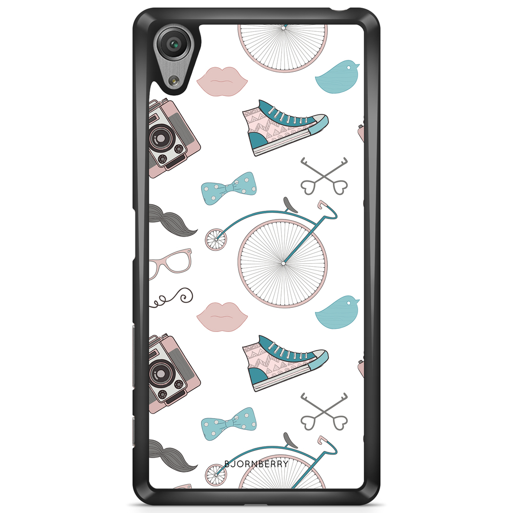 Sony Xperia XA1 Case - Hipster Pattern
