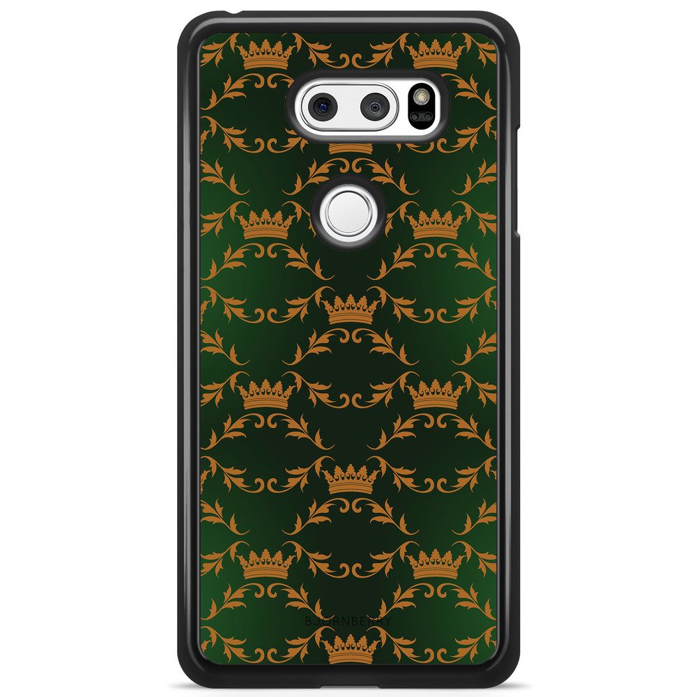 LG V30 Case - Crown Pattern