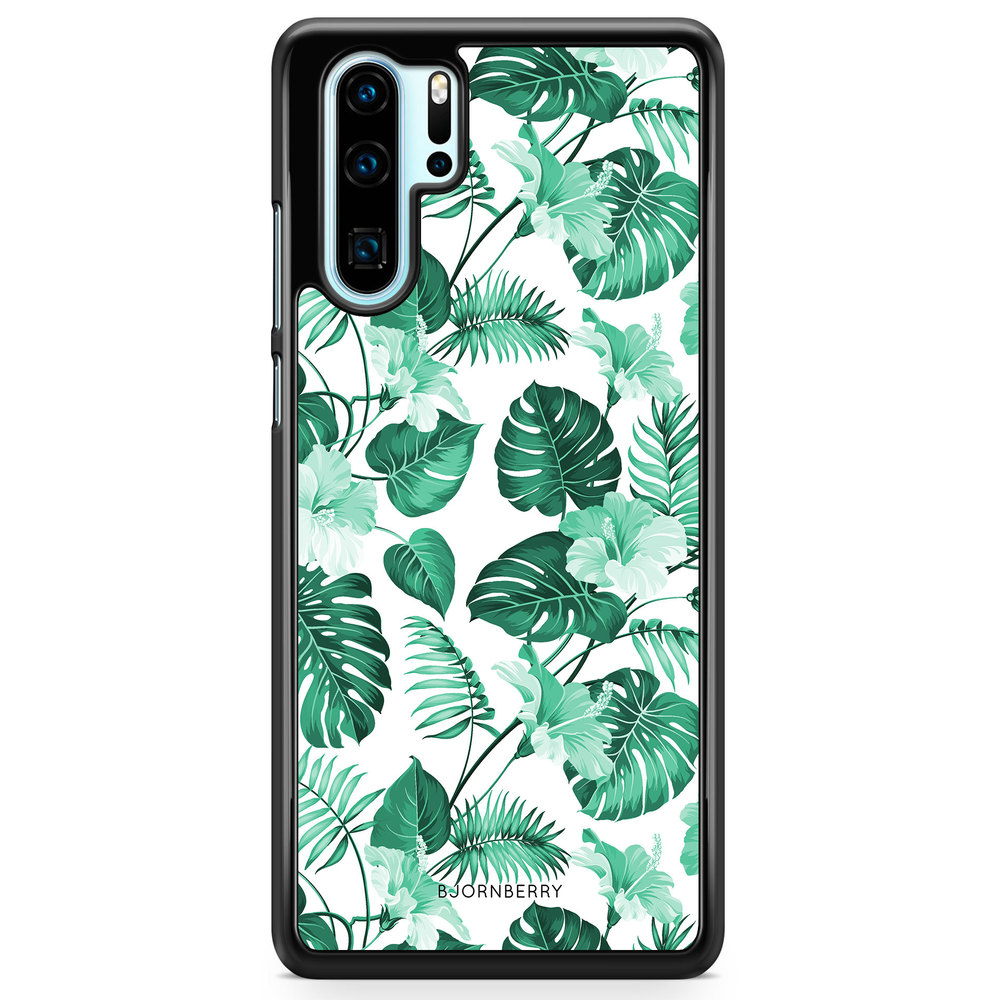 Huawei P30 Pro Case - Turquoise Flowers