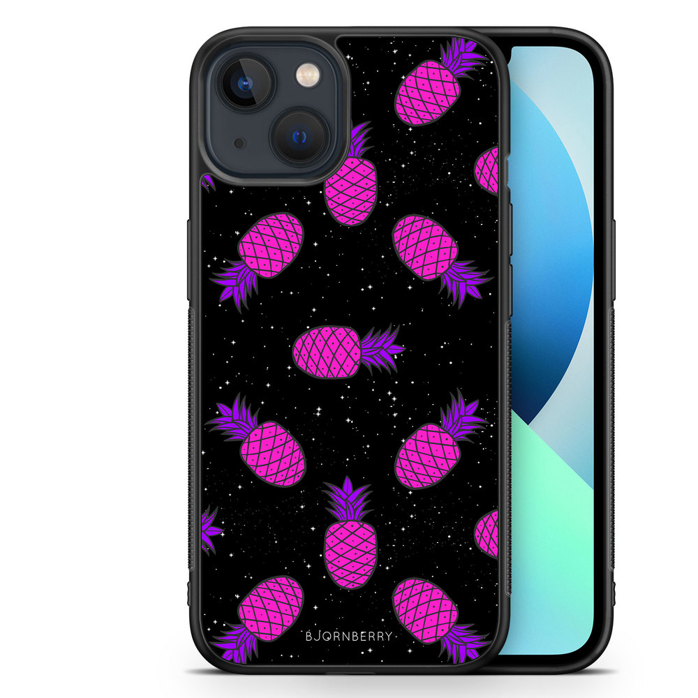 iPhone 13 Mini Case - Space Pineapple