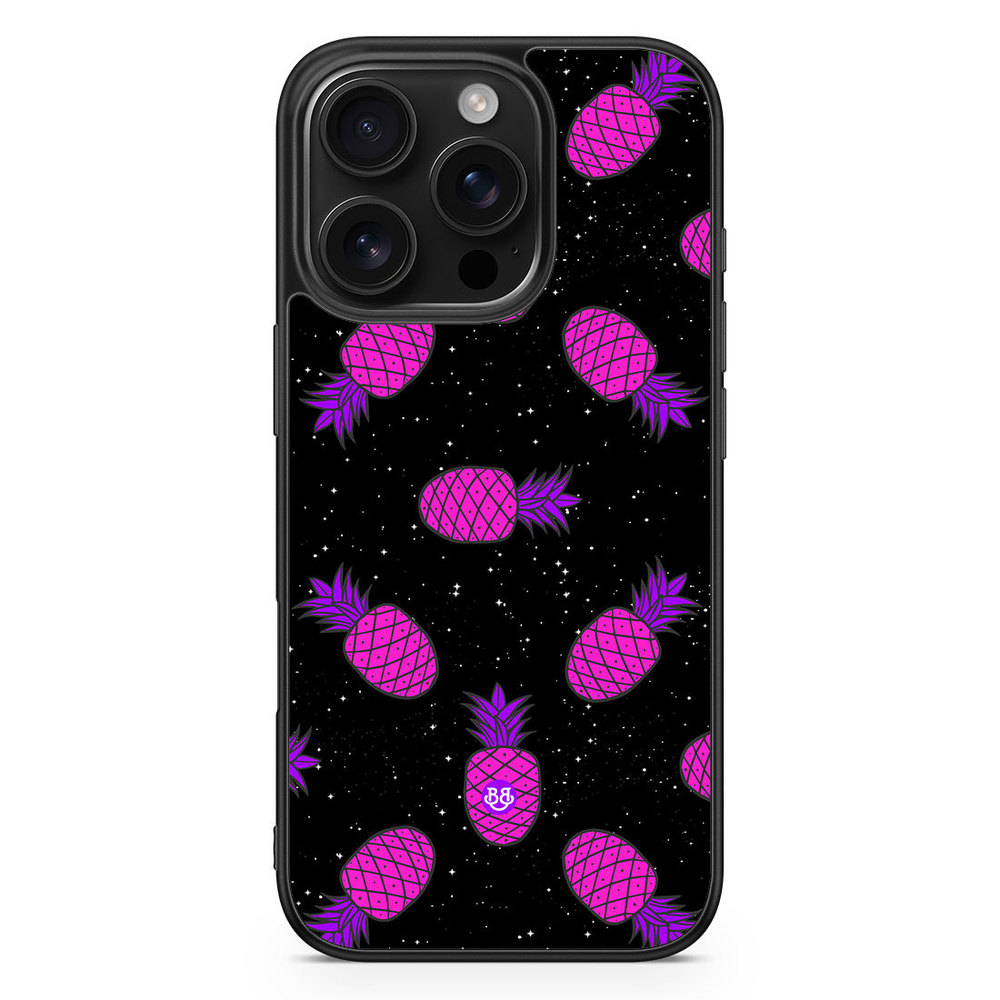 iPhone 16 Pro Case - Space Pineapple