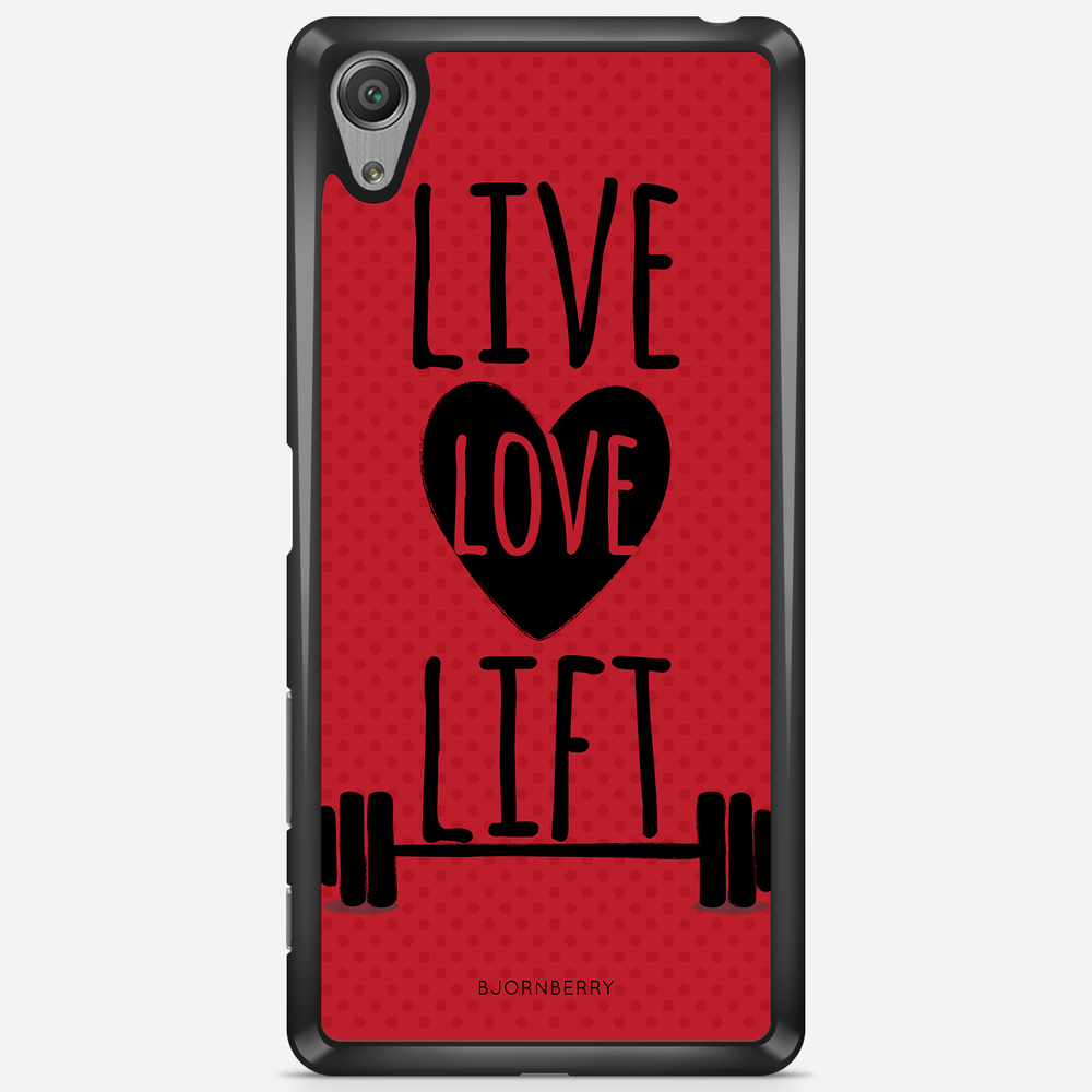 Sony Xperia X Performance Case - Live Love Lift