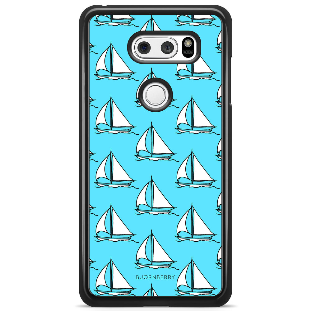 LG V30 Case - Sailboat Pattern