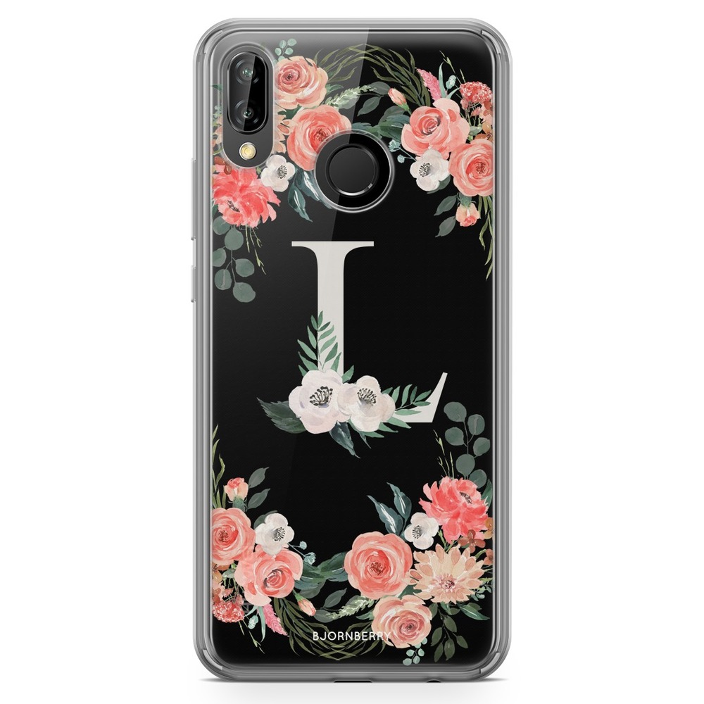 Huawei P20 Lite Fashion Skal - Monogram L