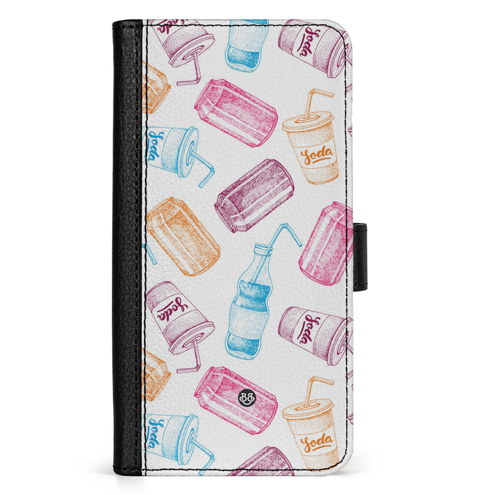 Doro 8050 Wallet Case - Soda