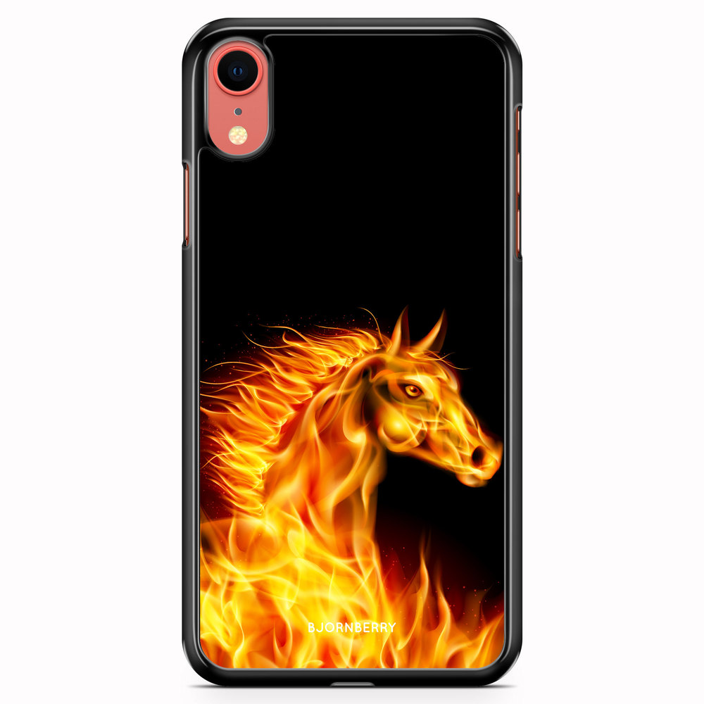 iPhone XR Case - Flames Horse