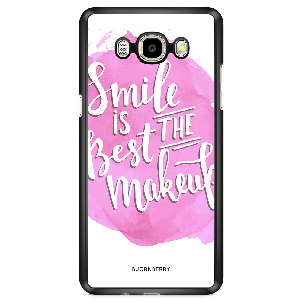 Samsung Galaxy J7 (2016) Case - Smile Quote