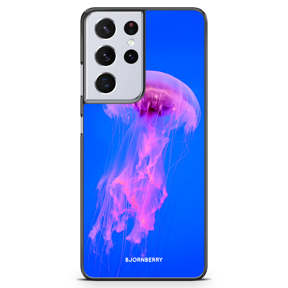 Samsung Galaxy S21 Ultra Case - Pink Jellyfish