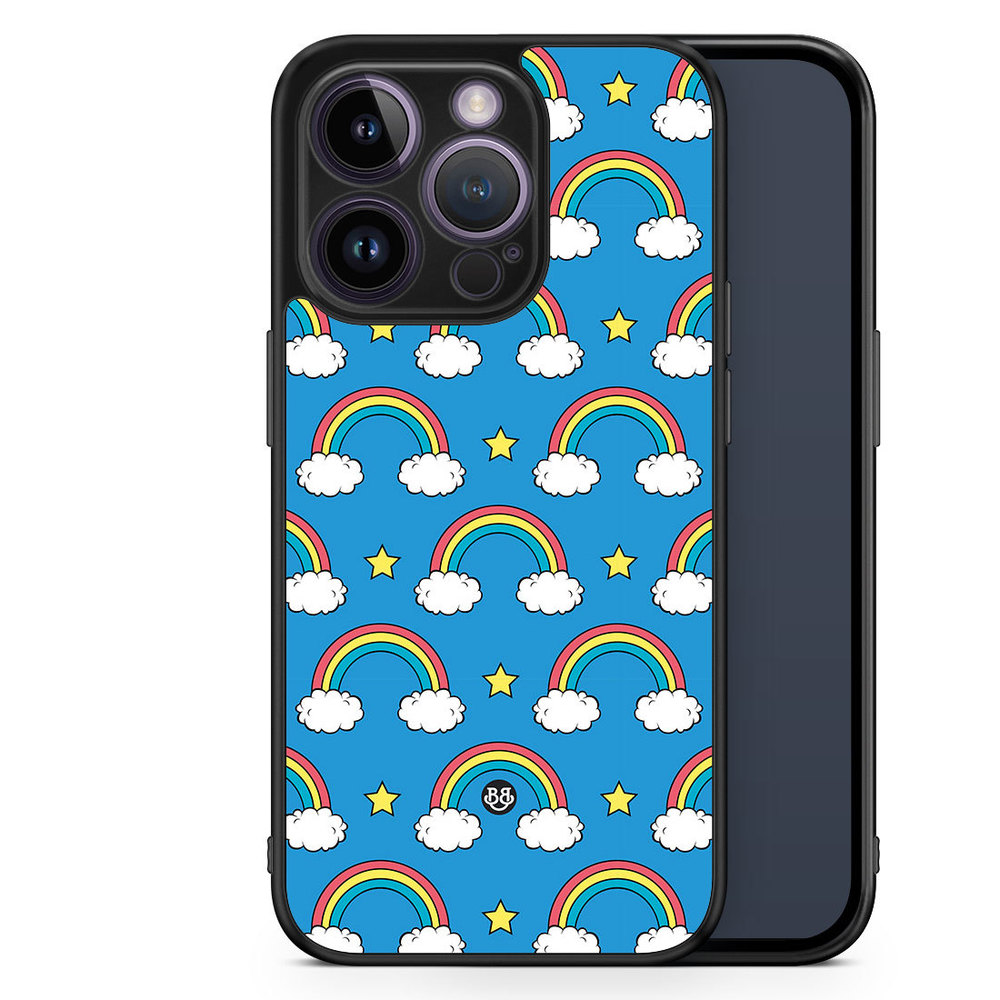 iPhone 14 Pro Skal - Regnbågar
