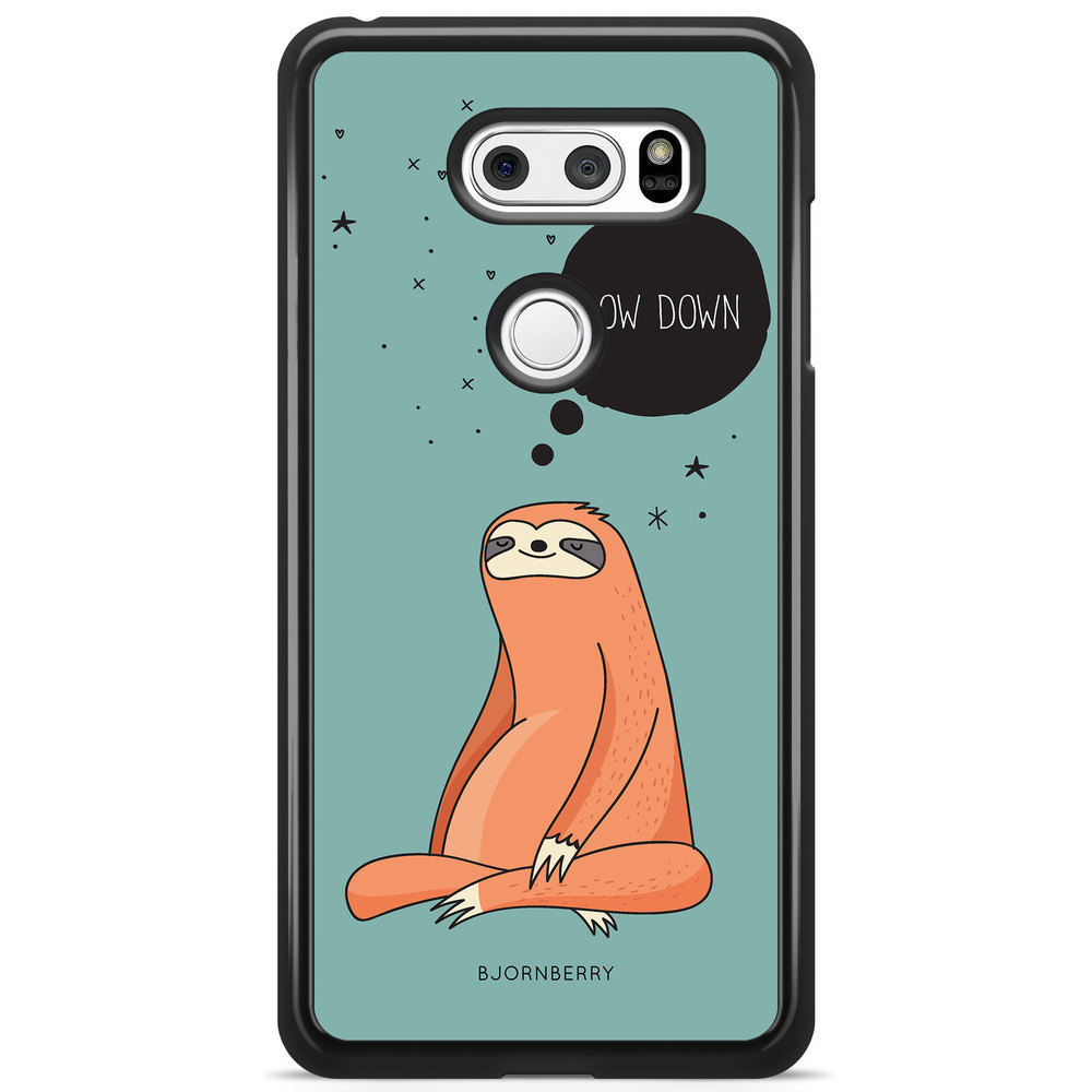 LG V30 Case - Slow Down Sloth