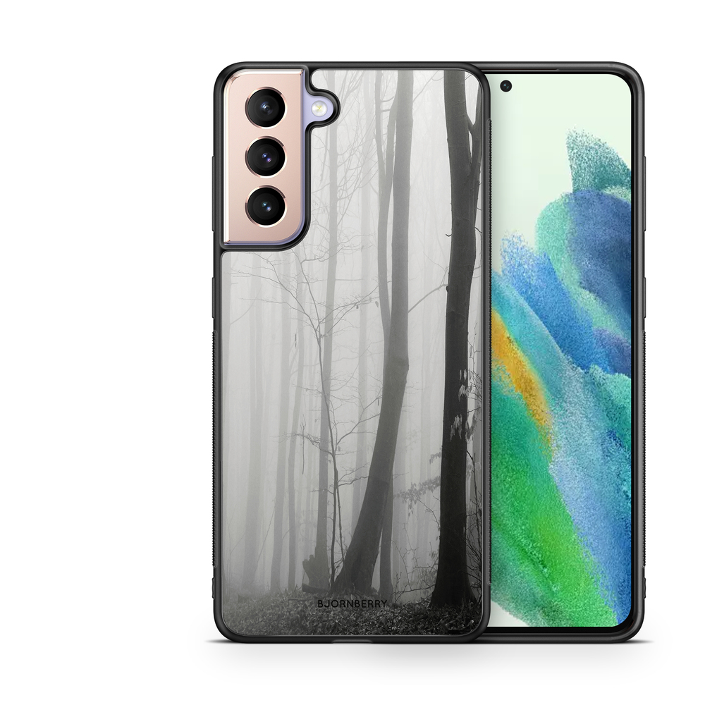 Samsung Galaxy S21 FE 5G Case - Black/White Autumn